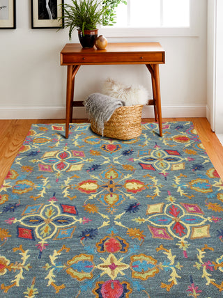 Bashian Valencia R131-AL111 Area Rug Room Scene Feature