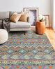 Bashian Valencia R131-AL117 Teal Area Rug