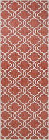 Couristan Outdurables Cliff Walk Coral and Dune Area Rug