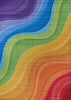 Couristan Rainbow Candiland Multi Area Rug main image