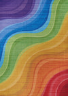 Couristan Rainbow Candiland Multi Area Rug main image