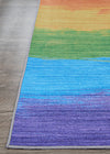 Couristan Rainbow Passion Multi Area Rug Corner Image