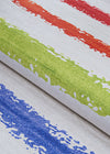 Couristan Rainbow Flavors Spearmint/Multi Area Rug Detail Image