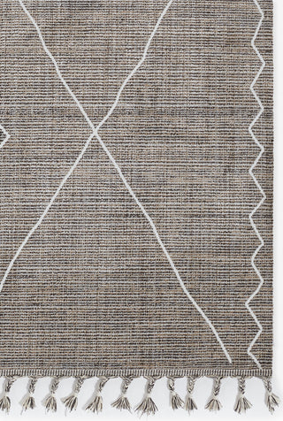 Momeni Rabat RBT-1 Grey Area Rug Corner Image