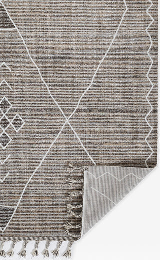 Momeni Rabat RBT-1 Grey Area Rug Close up