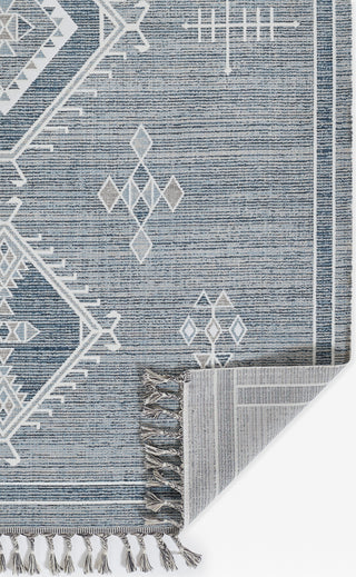 Momeni Rabat RBT-2 Blue Area Rug Close up