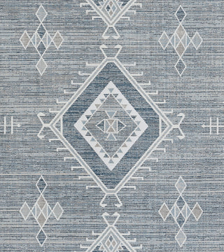 Momeni Rabat RBT-2 Blue Area Rug Lifestyle Image