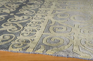 Momeni Radiance RD-02 Slate Area Rug Corner Shot