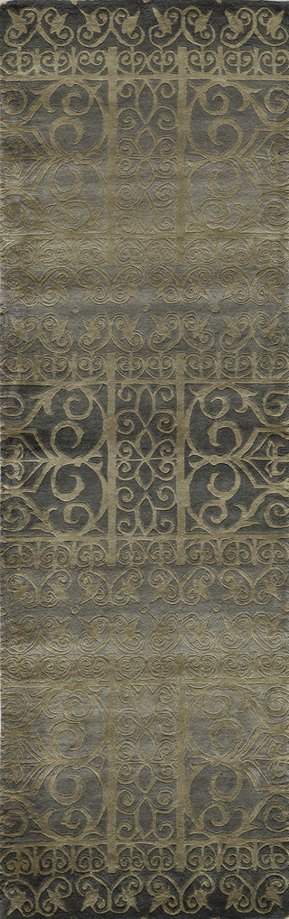 Momeni Radiance RD-02 Slate Area Rug Closeup