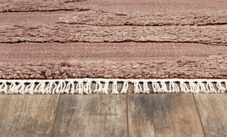 Momeni Rafalla RAF-1 Brown Area Rug by Lemieux Et Cie Close up