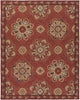 Surya Rain RAI-1071 Rust Hand Hooked Area Rug 8' X 10'