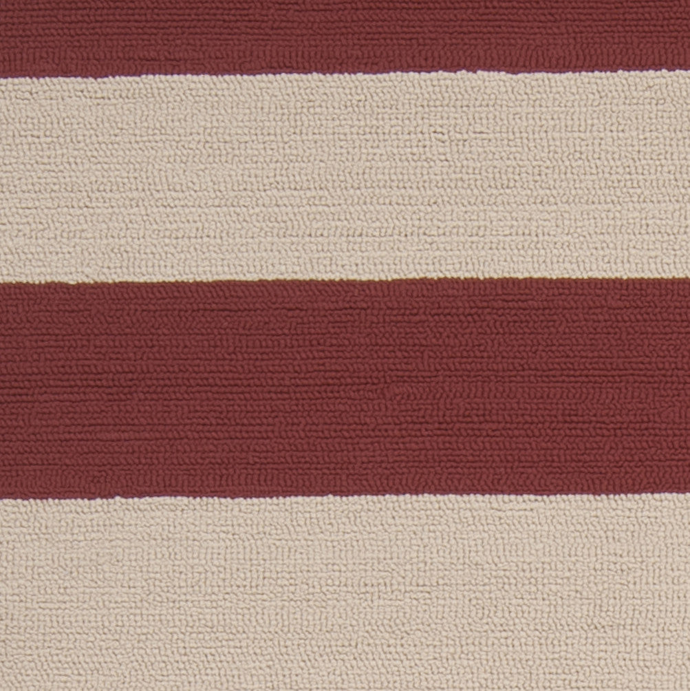 Surya Rain RAI-1077 Burgundy Hand Hooked Area Rug Sample Swatch