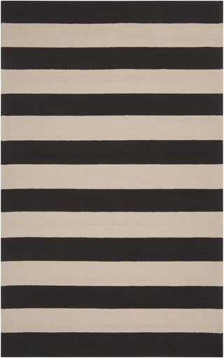 Surya Rain RAI-1079 Black Area Rug 5' x 8'