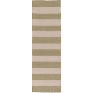 Surya Rain RAI-1080 Olive Area Rug 2'6'' x 8' Runner