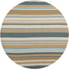Surya Rain RAI-1089 Slate Area Rug 8' Round