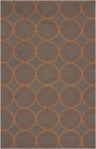 Surya Rain RAI-1095 Burnt Orange Area Rug 5' x 8'