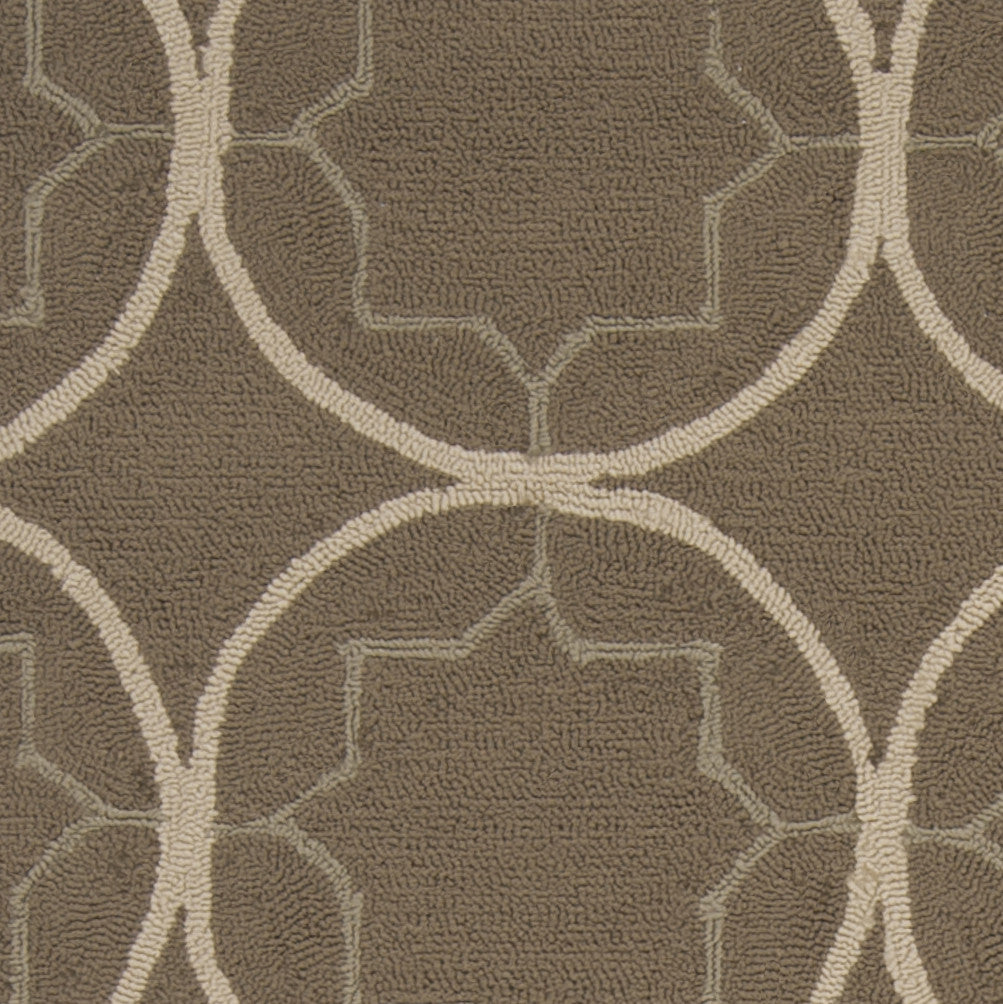 Surya Rain RAI-1096 Olive Hand Hooked Area Rug Sample Swatch
