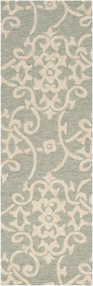 Surya Rain RAI-1103 Moss Area Rug 2'6'' x 8' Runner