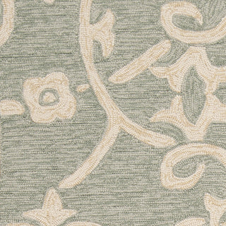 Surya Rain RAI-1103 Moss Hand Hooked Area Rug Sample Swatch