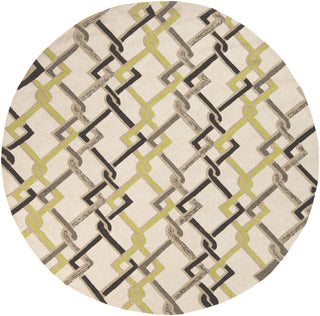 Surya Rain RAI-1122 Ivory Area Rug 8' Round