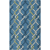 Surya Rain RAI-1123 Teal Area Rug 5' x 8'