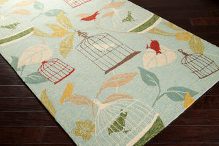 Surya Rain RAI-1128 Area Rug Corner Shot