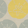 Surya Rain RAI-1129 Gold Hand Hooked Area Rug Sample Swatch