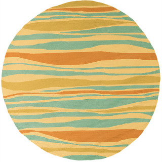 Surya Rain RAI-1131 Poppy Area Rug 8' Round