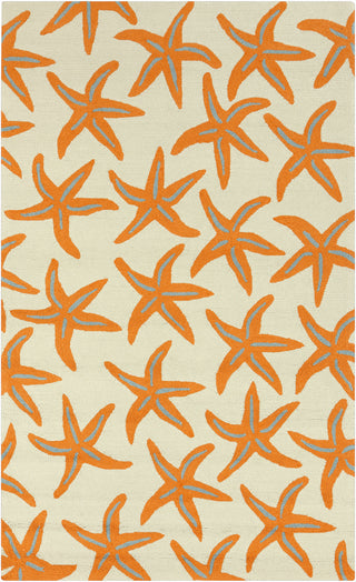 Surya Rain RAI-1136 Burnt Orange Area Rug 5' x 8'