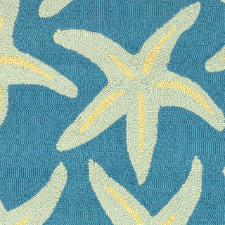 Surya Rain RAI-1137 Teal Area Rug Sample Swatch