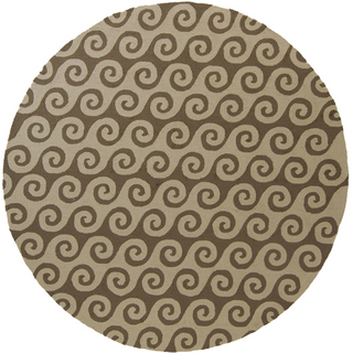 Surya Rain RAI-1141 Olive Area Rug 8' Round