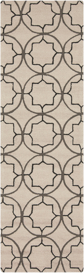 Surya Rain RAI-1144 Light Gray Hand Hooked Area Rug 