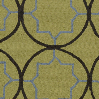 Surya Rain RAI-1145 Olive Hand Hooked Area Rug Sample Swatch