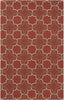 Surya Rain RAI-1146 Burgundy Area Rug 5' x 8'