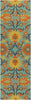 Surya Rain RAI-1147 Coral Area Rug 2'6'' x 8' Runner
