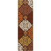 Surya Rain RAI-1149 Cherry Area Rug 2'6'' x 8' Runner