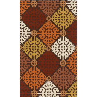 Surya Rain RAI-1149 Cherry Area Rug 5' x 8'