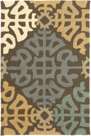 Surya Rain RAI-1152 Teal Area Rug 2' x 3'