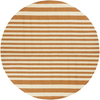 Surya Rain RAI-1153 Burnt Orange Area Rug 8' Round