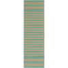 Surya Rain RAI-1154 Teal Area Rug 2'6'' x 8' Runner