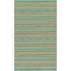 Surya Rain RAI-1154 Teal Area Rug 5' x 8'