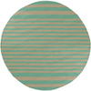 Surya Rain RAI-1154 Teal Area Rug 8' Round