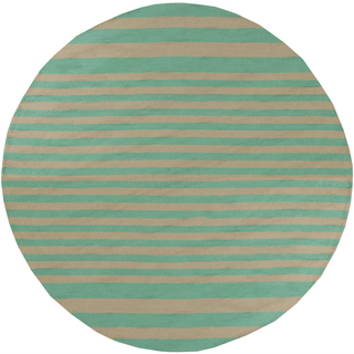 Surya Rain RAI-1154 Teal Area Rug 8' Round