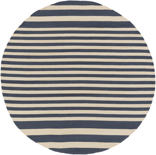 Surya Rain RAI-1155 Navy Area Rug 8' Round