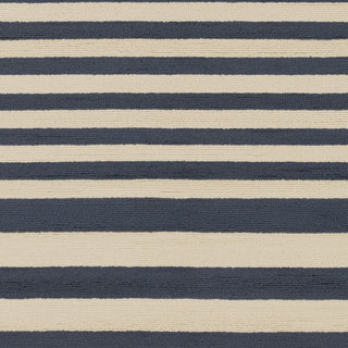 Surya Rain RAI-1155 Navy Hand Hooked Area Rug Sample Swatch