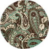 Surya Rain RAI-1158 Aqua Area Rug 8' Round