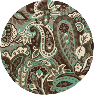 Surya Rain RAI-1158 Aqua Area Rug 8' Round