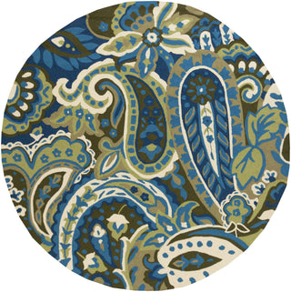 Surya Rain RAI-1159 Lime Area Rug 8' Round