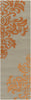 Surya Rain RAI-1161 Burnt Orange Area Rug 2'6'' x 8' Runner