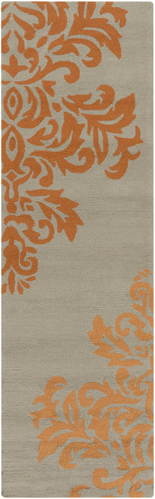 Surya Rain RAI-1161 Burnt Orange Area Rug 2'6'' x 8' Runner